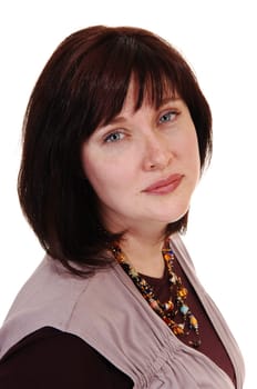 Middle aged woman.