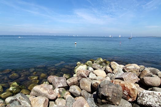 Bay of Lübeck near Travemünde