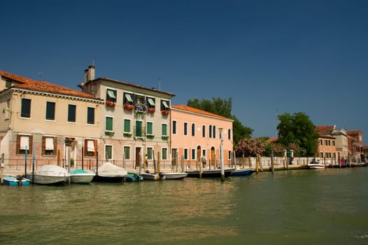 Canal River canale grande tributary