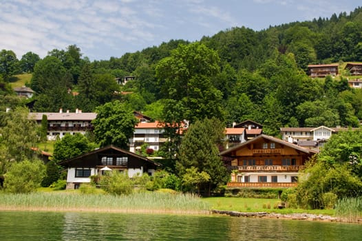 Lakeside property House Lake Mountain lake Shore