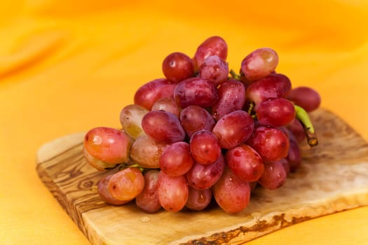 Red grapes