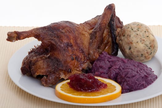 Roast duck