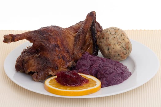 Roast duck