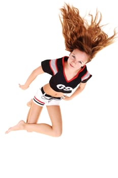 Soccer girl.