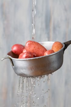 Potato washing