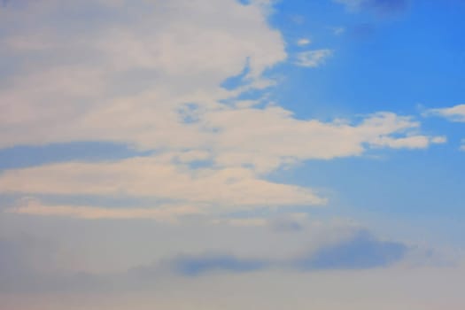 Background of blue sky.