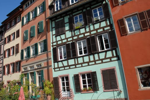 Strasbourg - Colourful houses -