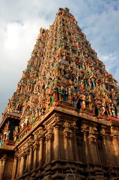 Hindu temple at Madhura