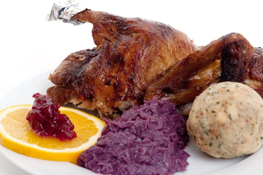 Roast duck
