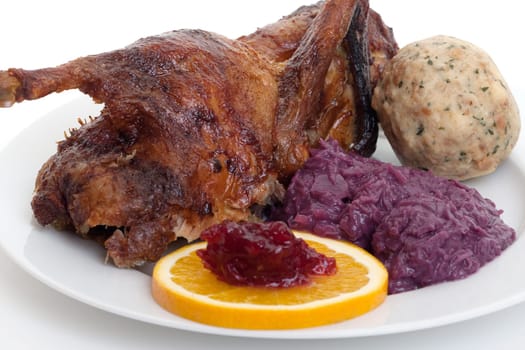 Roast duck