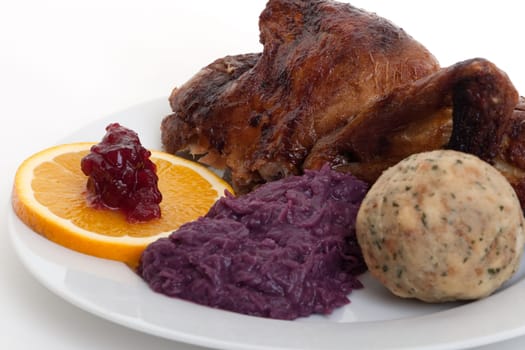 Roast duck