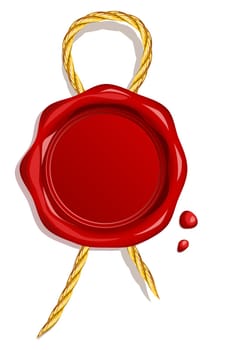 Blank wax seal