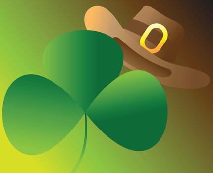Leaf and hat