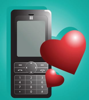 Romantic mobile phone