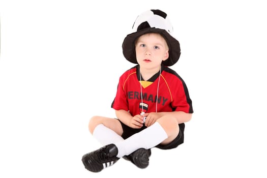 sad football fan