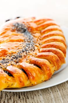 Poppy seed strudel