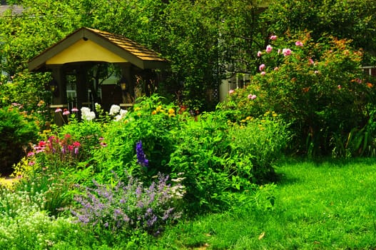 Landscaped garden