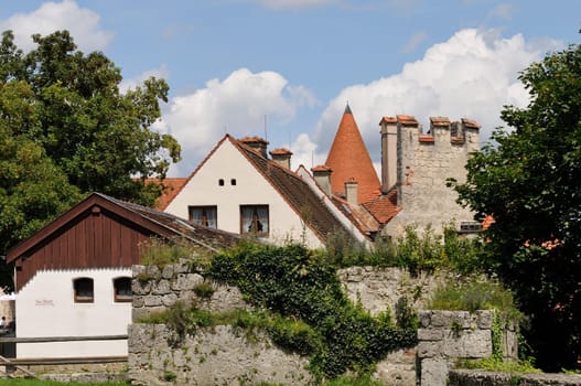 Rooftops in Burghausen