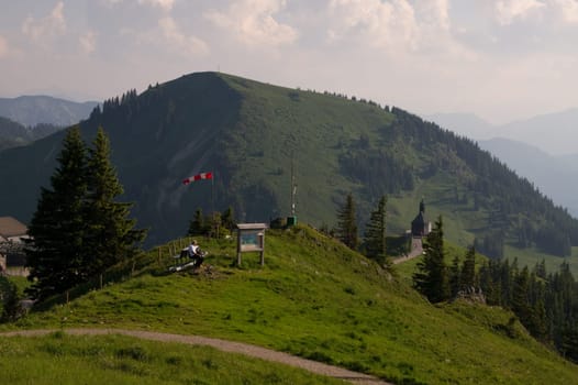 Wallberg Mountain Summit Windhose Anemometer