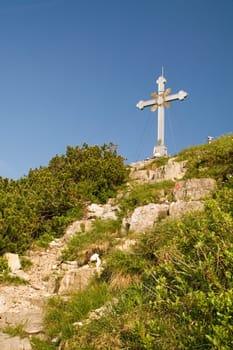 Summit Cross Mountain Mountain Summit Cross