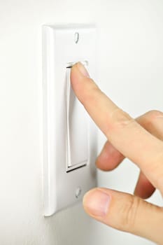 Turning off light switch