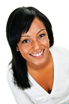 Young woman smiling