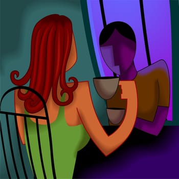 Man and woman