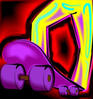 Roller skating