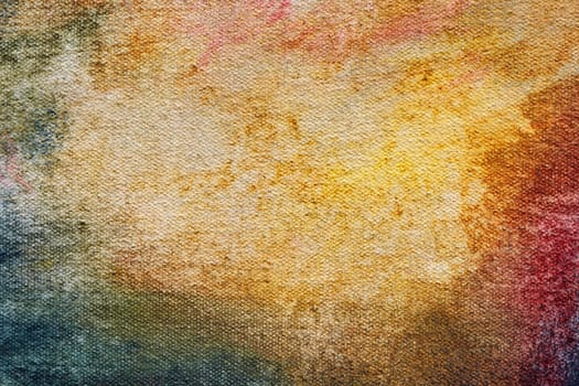 painted canvas