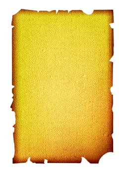 old ragged parchment