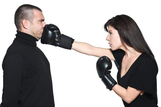 couple dispute fight conflict