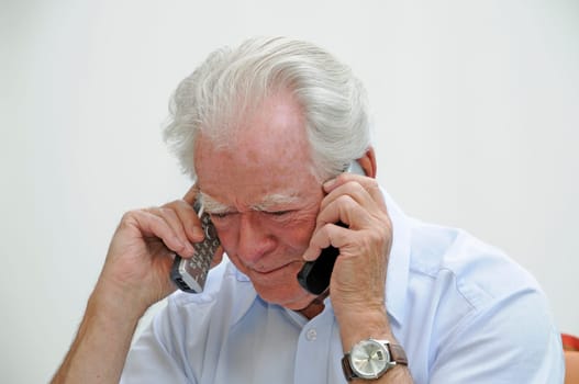 Pensioners under stress