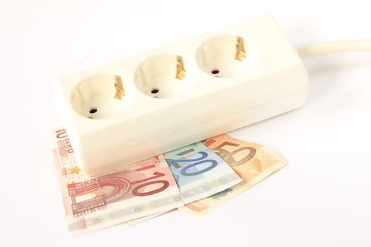 Banknotes and sockets