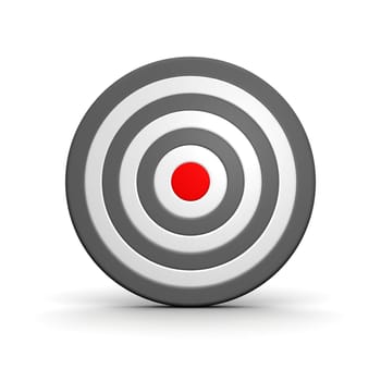 Target with red center