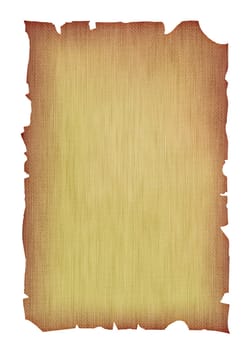 old ragged parchment