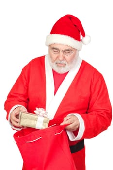 Portrait of Santa Claus