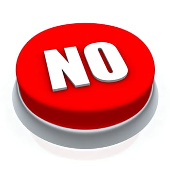 NO round button 3d