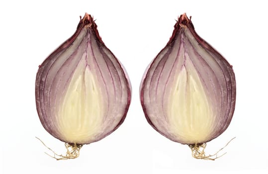 Onion halves
