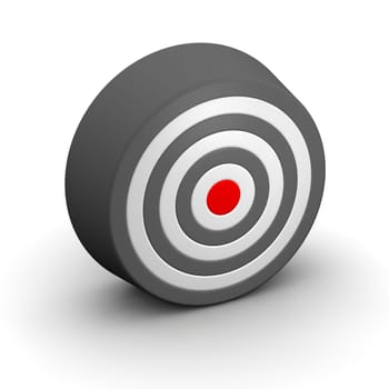 Target with red center
