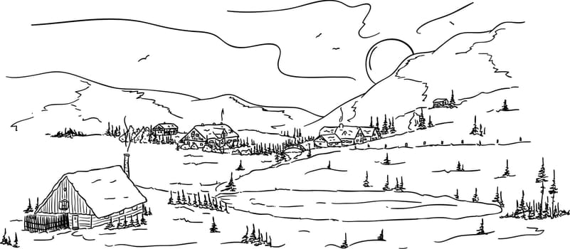 mountain village