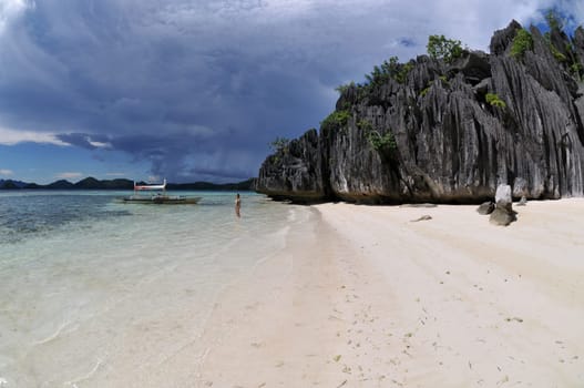 Beach near Palawan / Philippines