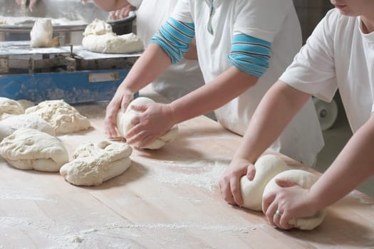Preparing bread