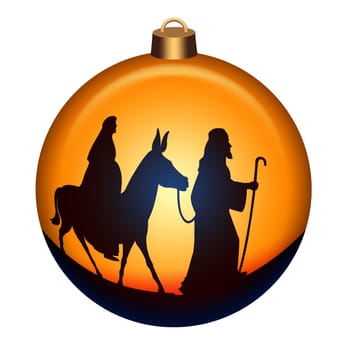 Holy night globe