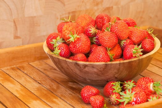 fresh strawberries