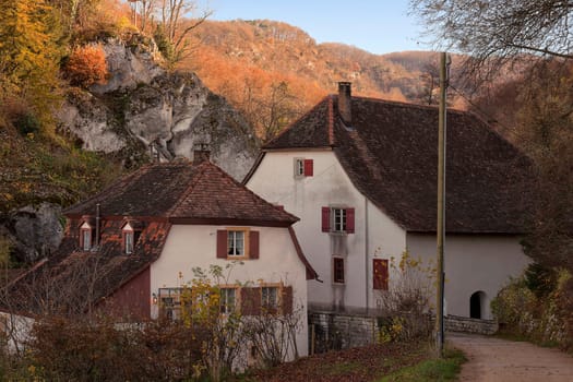 The old mill of the Hermitage