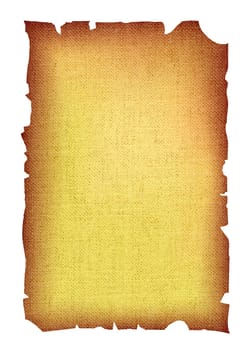 old ragged parchment