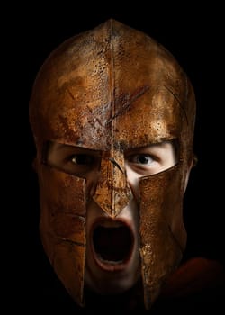 Spartan young fighter