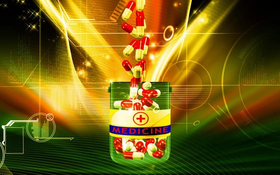 Capsule bottle