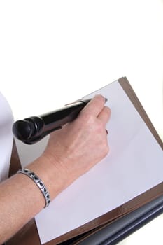 To write