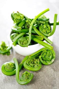 Fiddleheads
